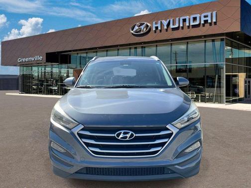 Coliseum Gray 2018 Hyundai TUCSON SEL