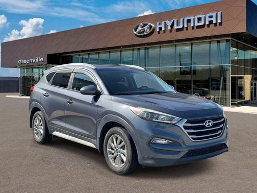 Coliseum Gray 2018 Hyundai TUCSON SEL