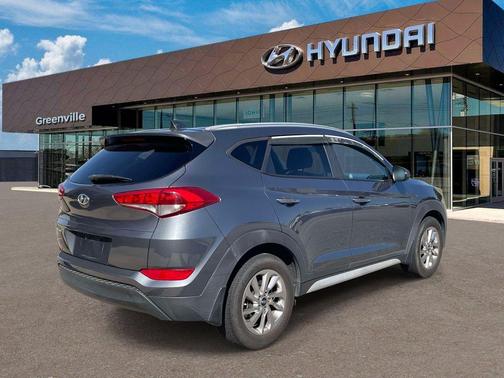 Coliseum Gray 2018 Hyundai TUCSON SEL