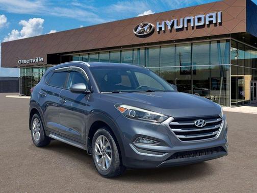 Coliseum Gray 2018 Hyundai TUCSON SEL
