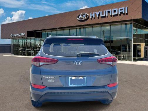 Coliseum Gray 2018 Hyundai TUCSON SEL