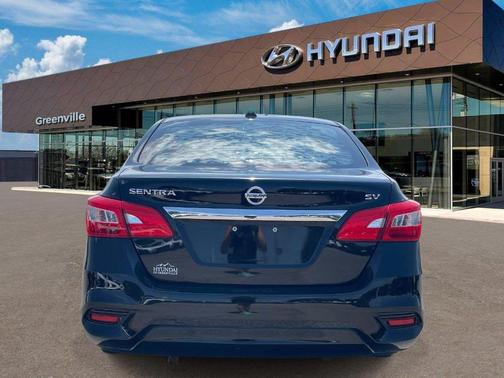 Black 2018 Nissan Sentra SV