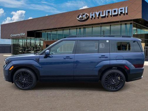 Atlantic Blue 2026 Hyundai SANTA FE HEV Calligraphy