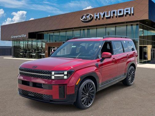 Red 2026 Hyundai SANTA FE Calligraphy
