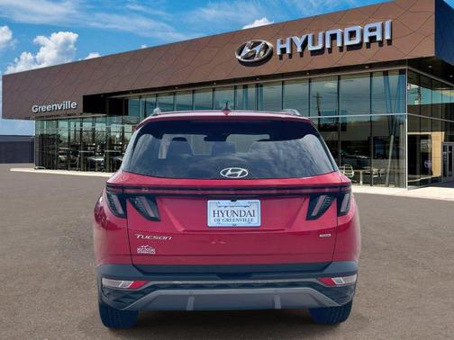 Calypso Red 2022 Hyundai TUCSON Limited