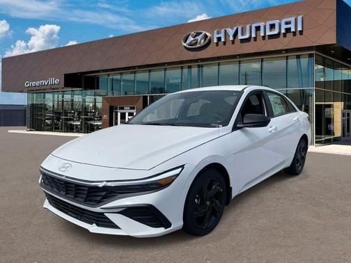White 2026 Hyundai ELANTRA SEL Sport