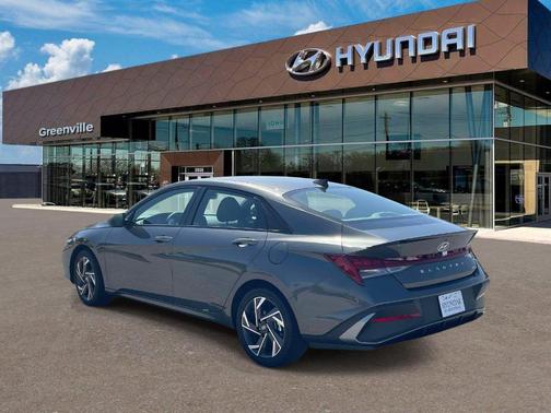 Amazon Gray 2025 Hyundai ELANTRA HEV SEL