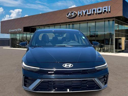 Black 2025 Hyundai ELANTRA N Line