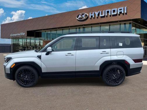 Shimmering Silver 2026 Hyundai SANTA FE HEV Calligraphy