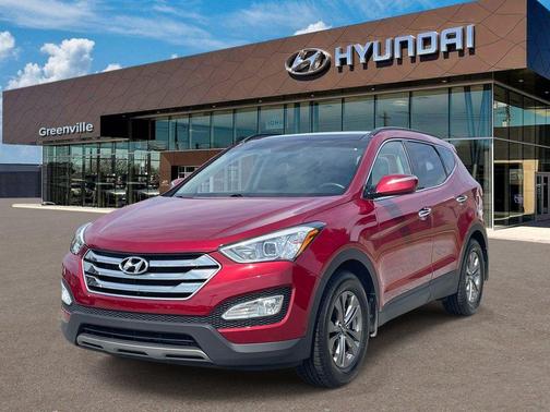 Serrano Red 2015 Hyundai Santa Fe Sport 2.4L