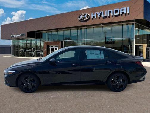 Black 2026 Hyundai ELANTRA SEL Sport