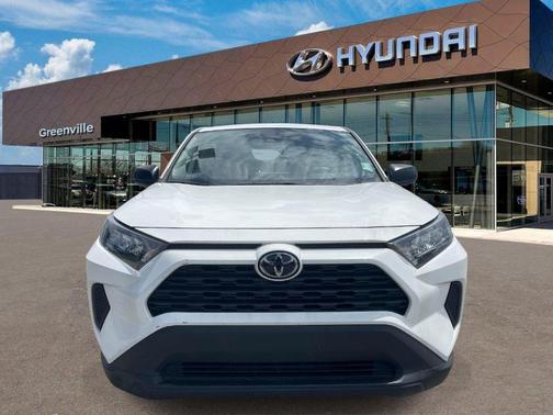 White 2022 Toyota RAV4 LE