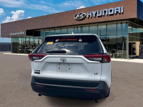 White 2022 Toyota RAV4 LE