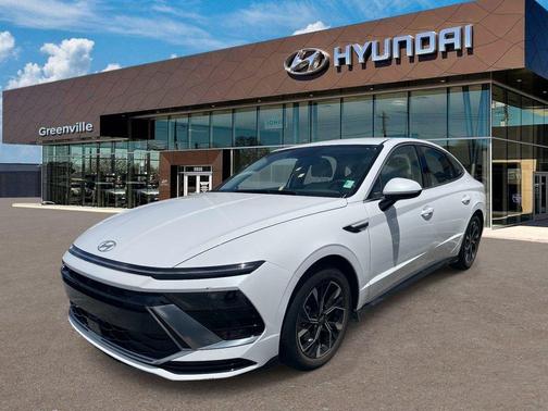 White 2025 Hyundai SONATA SEL