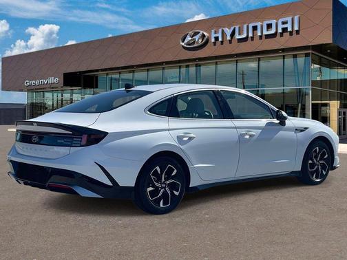 White 2025 Hyundai SONATA SEL