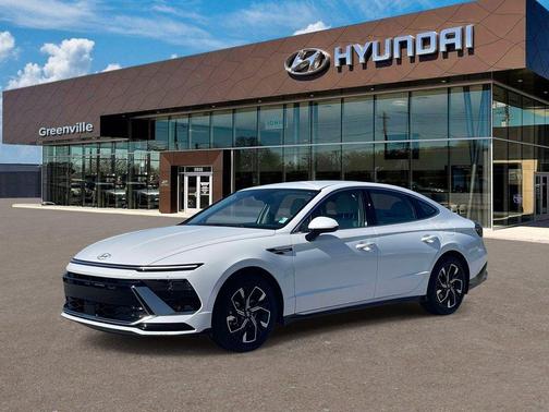 White 2025 Hyundai SONATA SEL