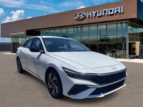 White 2025 Hyundai ELANTRA HEV SEL