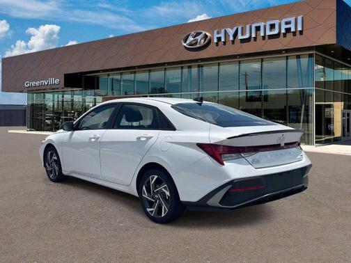 White 2025 Hyundai ELANTRA HEV