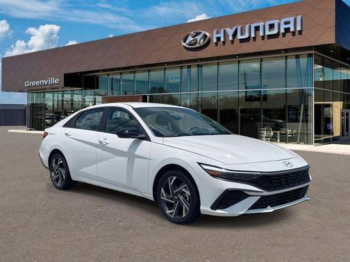 White 2025 Hyundai ELANTRA HEV SEL