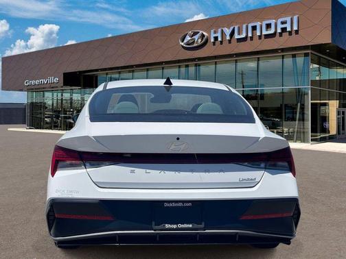 White 2025 Hyundai ELANTRA Limited