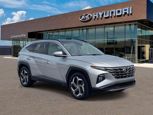 Shimmering Silver 2023 Hyundai TUCSON Hybrid Limited