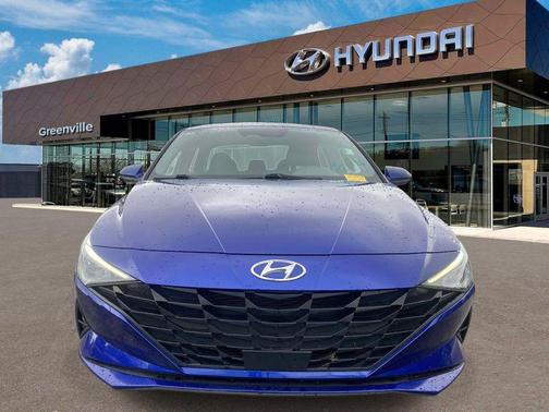 Intense Blue 2022 Hyundai ELANTRA SEL
