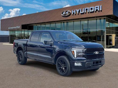 Antimatter Blue Metallic 2025 Ford F-150 Platinum
