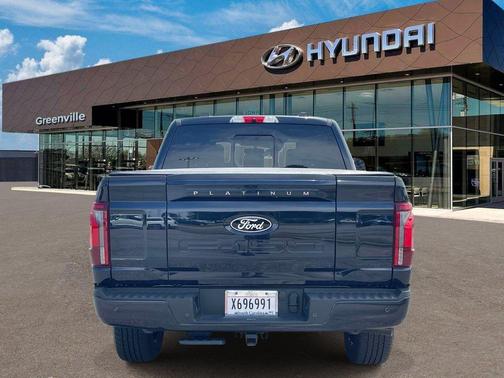 Antimatter Blue Metallic 2025 Ford F-150 Platinum