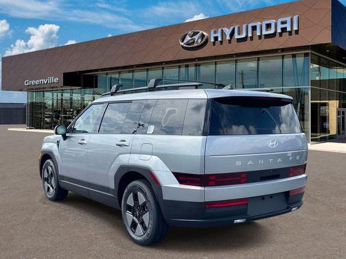 Shimmering Silver 2026 Hyundai SANTA FE HEV SEL