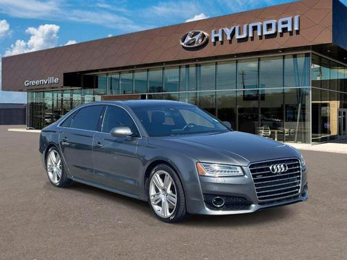 Monsoon Gray Metallic 2016 Audi A8 L 4.0T