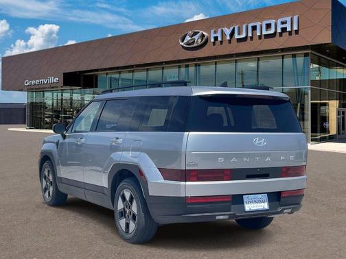 Shimmering Silver 2026 Hyundai SANTA FE HEV SEL