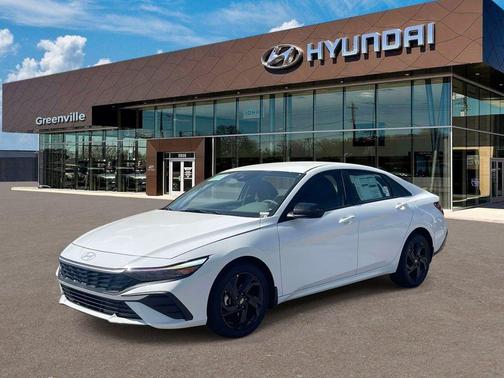 White 2026 Hyundai ELANTRA SEL Sport