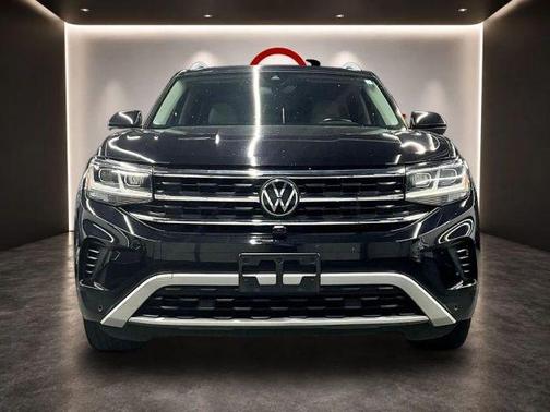 Deep Black Pearl Effect 2021 Volkswagen Atlas 3.6L SEL Premium
