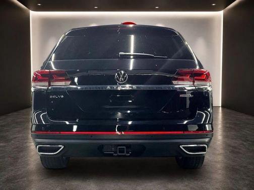 Deep Black Pearl Effect 2021 Volkswagen Atlas 3.6L SEL Premium