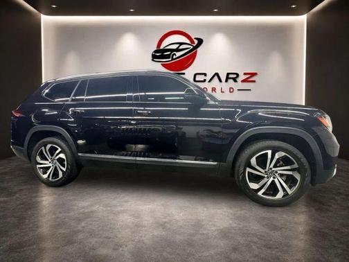 Deep Black Pearl Effect 2021 Volkswagen Atlas 3.6L SEL Premium