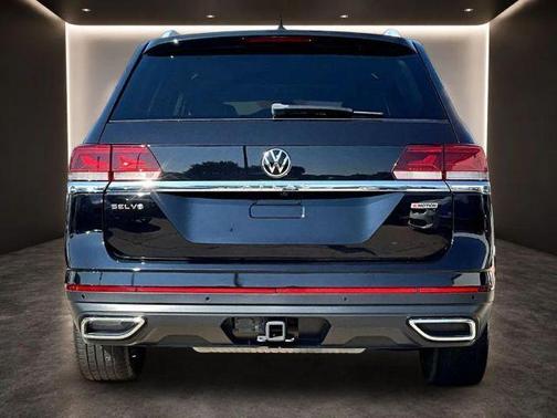 Deep Black Pearl Effect 2021 Volkswagen Atlas 3.6L SEL Premium