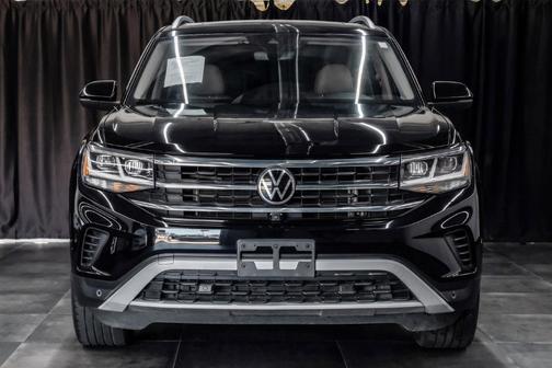 Deep Black Pearl Effect 2021 Volkswagen Atlas 3.6L SEL Premium