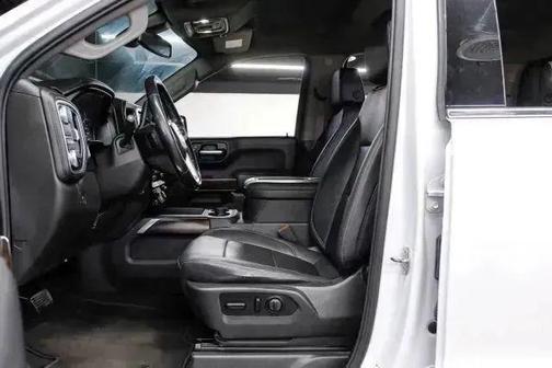 White Frost Tri-Coat 2021 GMC Sierra 1500 SLT