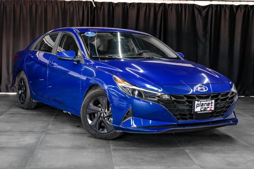 Blue 2021 Hyundai ELANTRA SEL