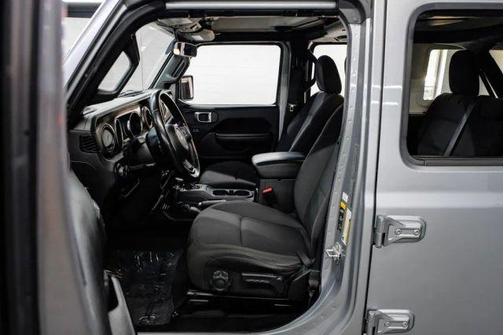 Billet Silver Metallic Clearcoat 2021 Jeep Wrangler Unlimited Sport