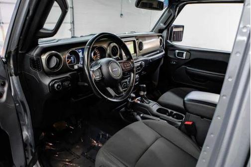 Billet Silver Metallic Clearcoat 2021 Jeep Wrangler Unlimited Sport