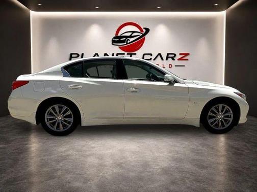 Majestic White 2016 INFINITI Q50 3.0T Premium