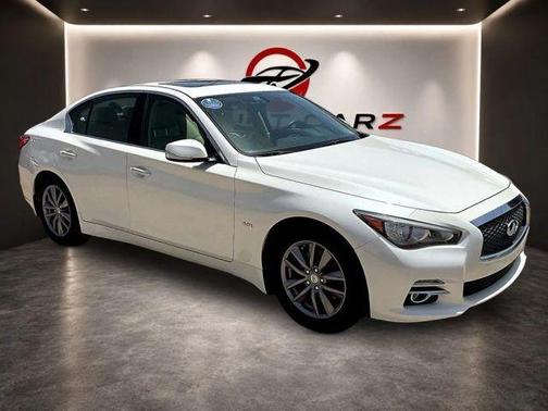 Majestic White 2016 INFINITI Q50 3.0T Premium