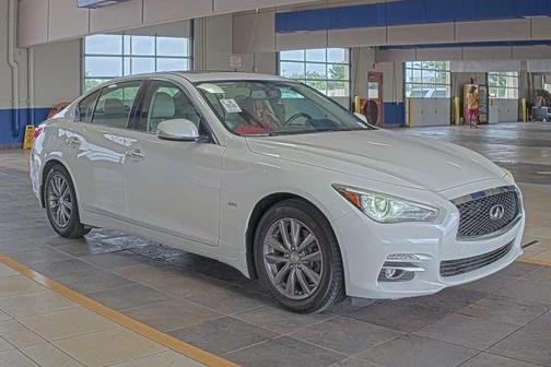 Majestic White 2016 INFINITI Q50 3.0T Premium