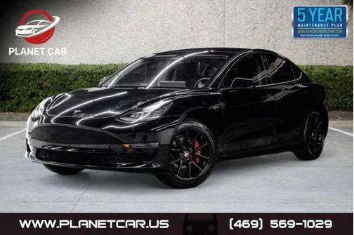 Black 2018 Tesla Model 3 Long Range