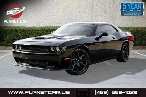 Pitch Black Clearcoat 2023 Dodge Challenger SXT