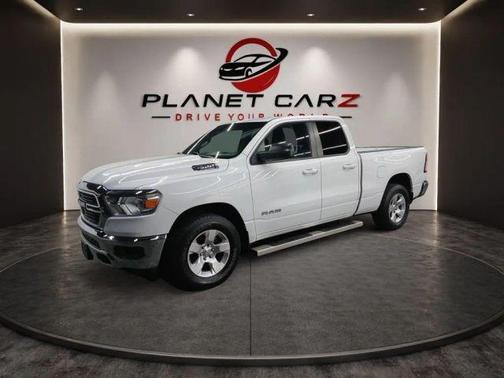 Bright White Clearcoat 2021 RAM 1500 Big Horn