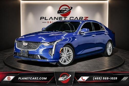 Wave Metallic 2020 Cadillac CT4 Premium Luxury