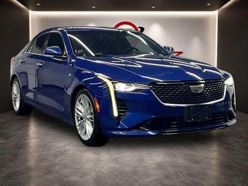 Wave Metallic 2020 Cadillac CT4 Premium Luxury