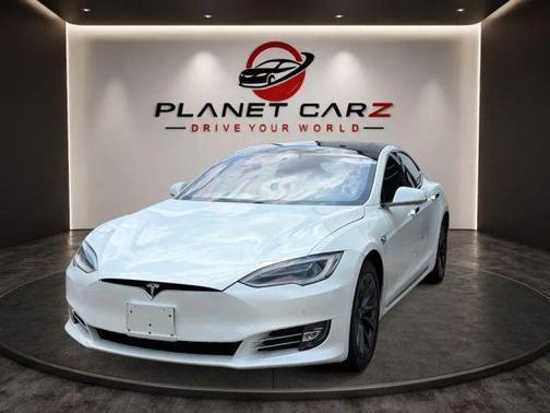 Pearl White 2019 Tesla Model S 100D